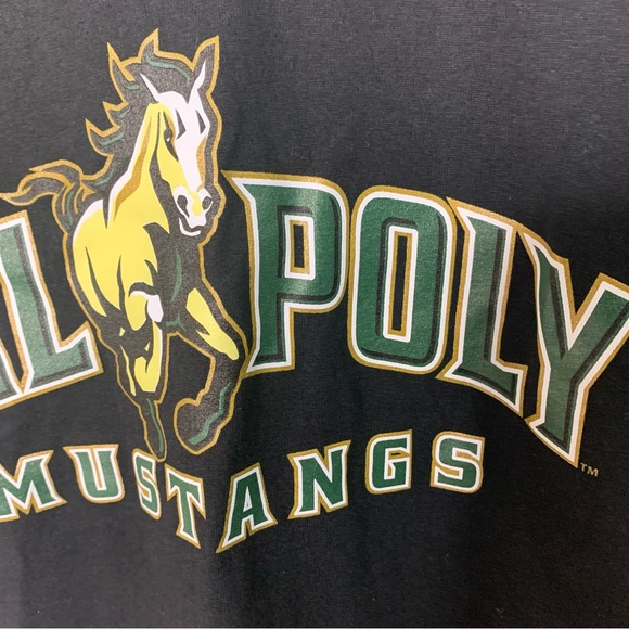 Russell Athletic Cal Poly Mustangs Graphic T-Shirt - Picture 3 of 11
